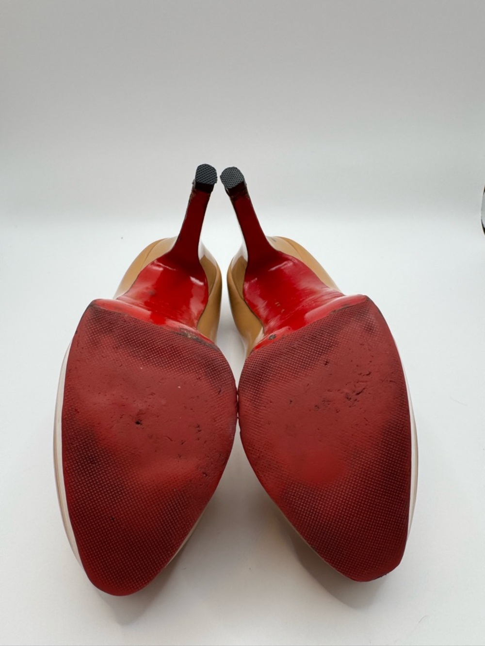 Christian Louboutin Bianca 140 Platform Pump | Nude Patent | EU36 US6 - Picture 6 of 6